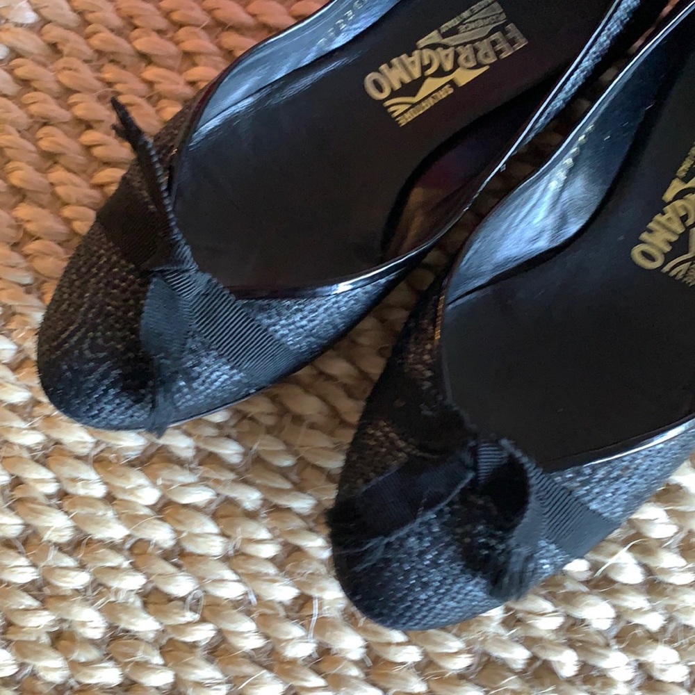 Salvatore Ferragamo Stampa Flats